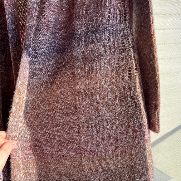 Ricki's knitted soft and cozy sweater cardigan, extra small, ombre, NWOT - Picture 4 of 10